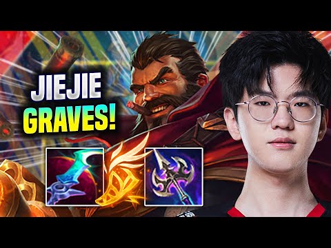 JIEJIE PERFECT GAME WITH GRAVES! - EDG JieJie Plays Graves Jungle vs Taliyah! | Season 2022
