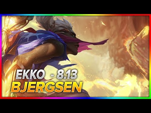 Bjergsen - Ekko vs Swain - Mid | S8 Patch 8 13 - NA Challenger Replays