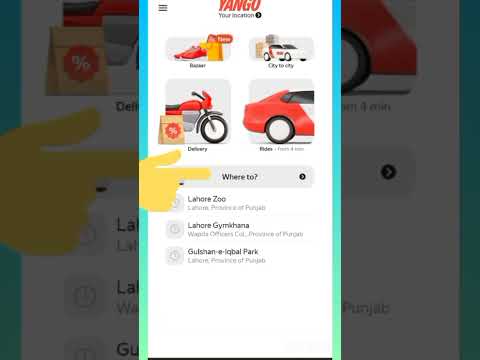 Yango account kaise Banaye | how to use yango app for ride | short video | t for tip