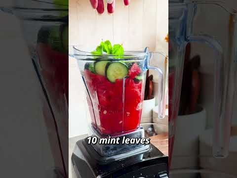 Make This Refreshing Summer Drink in 1 Minute: 🍉 Watermelon #AguaFresca