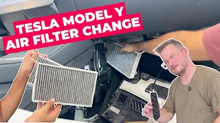 How to Replace the Cabin Air Filter in a 2022 Tesla Model Y (Step-by-Step)