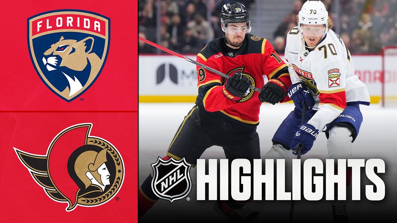 Panthers vs. Senators | NHL Highlights | January 10, 2026