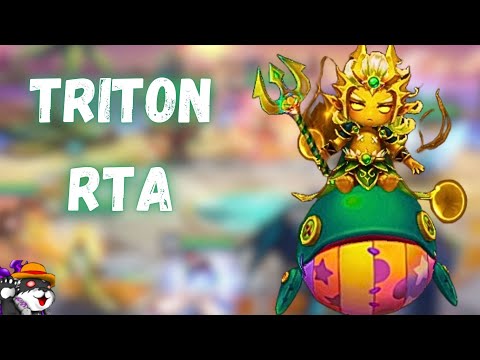 The Power Of Triton (Wind Sea Emperor) In RTA  Summoners War