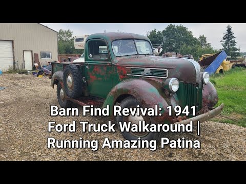 Thumbnail for Barn Find Revival: 1941 Ford Truck Walkaround | Running with Amazing Patina by 1941 Ford