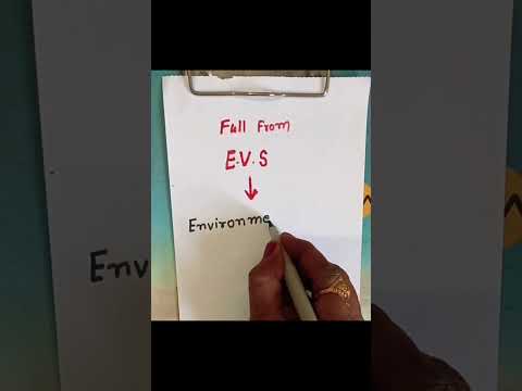 EVS full Form | Full Form of EVS#shortvideo #trending#viralshort #fullform