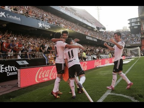 Valencia vs Real Sociedad 1-0 01/03/2015 GOAL Pablo Piatti