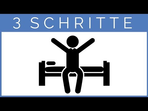 Sofort aufstehen zur Gewohnheit machen ➙ 3 Schritte Psychologie