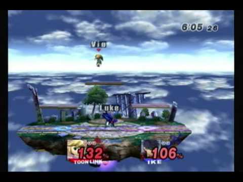 Vio (Toon Link) vs Waldo (Ike) 3 | Wifi Friendlies
