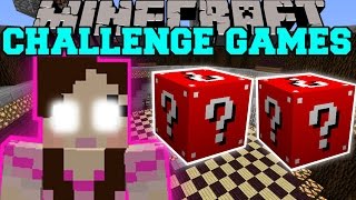 Minecraft: GAMINGWITHJEN CHALLENGE GAMES - Lucky Block Mod - Modded Mini-Game