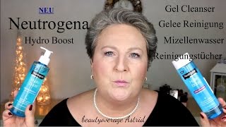 Neutrogena | Hydro Boost Serie | Gel / Lotion / Mizellenwasser / Tücher | beautyoverage Astrid