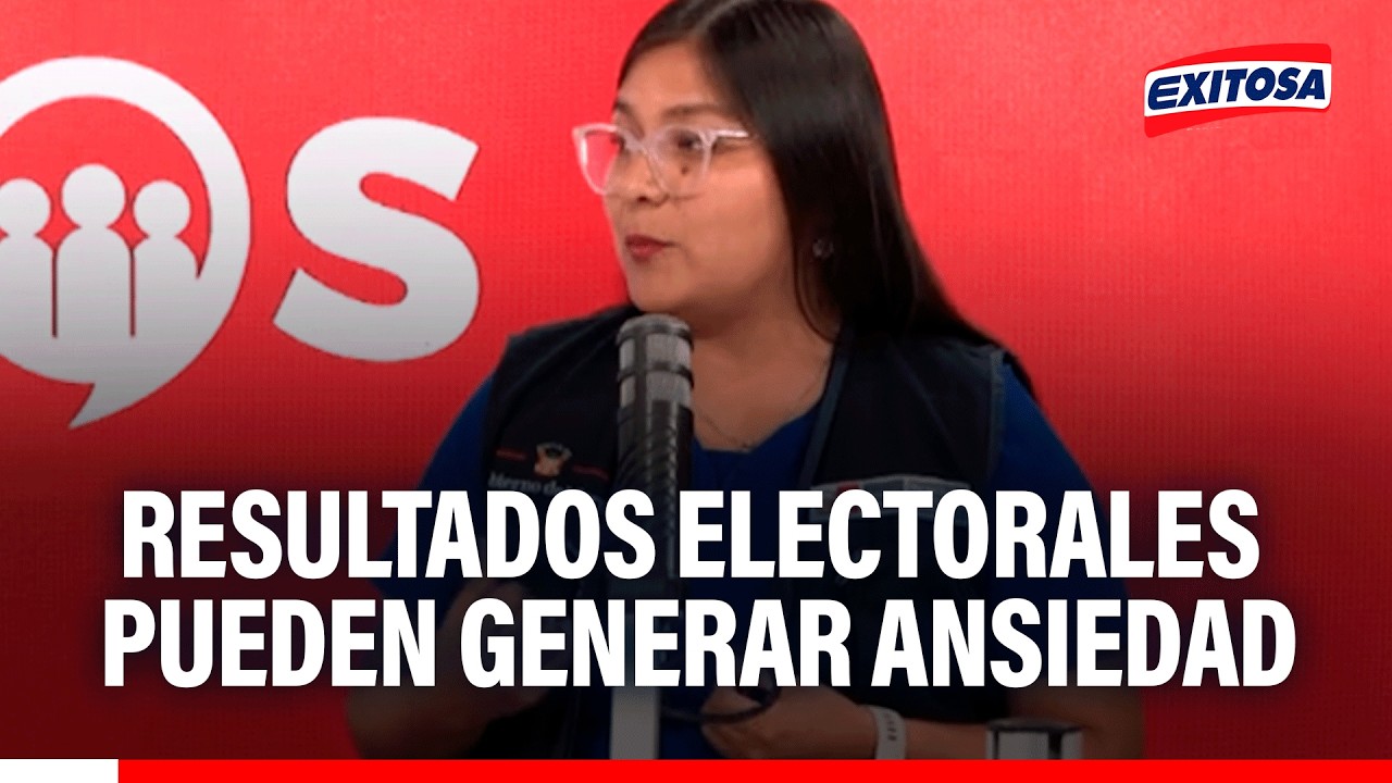🔴🔵 Resultados de las Elecciones pueden causar ansiedad: “Jóvenes tienen miedo a elegir mal”