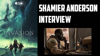 Shamier Anderson Interview - Invasion (Apple TV +) video