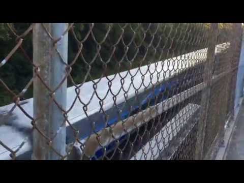 Fast train in Canada (110 km/h)