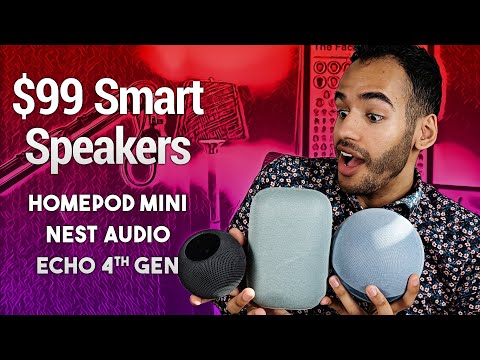 HomePod mini vs. 4th-Gen Echo vs. Nest Audio - Which Is the Best $99 Smart Speaker?