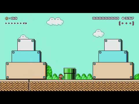 2-2 Complex Simplicity - Blocked by Devann - Super Mario Maker - No Commentary 1bt
