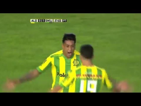 Resumen de Aldosivi 2-San Martin(SJ) 2/FECHA 8/PRIMERA DIVISION 2016