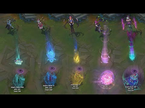 Elise Visual Update - TODAS AS SKINS