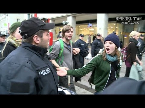 Videotagebuch zu "LampedusaHH": Nahkampf im Namen der Flüchtlinge | SPIEGEL TV