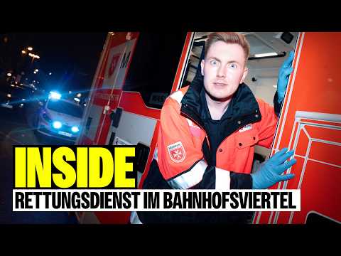 Eine Nacht Rettungsdienst im Frankfurter Bahnhofsviertel