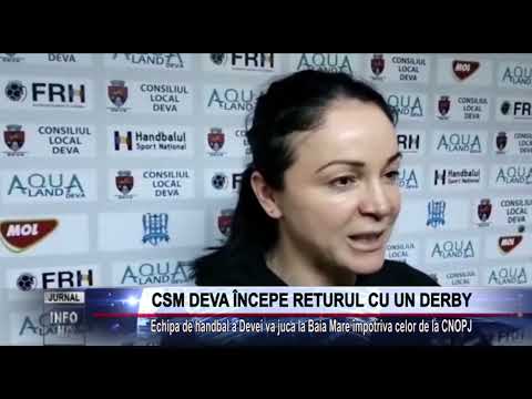 CSM DEVA ÎNCEPE RETURUL CU UN DERBY