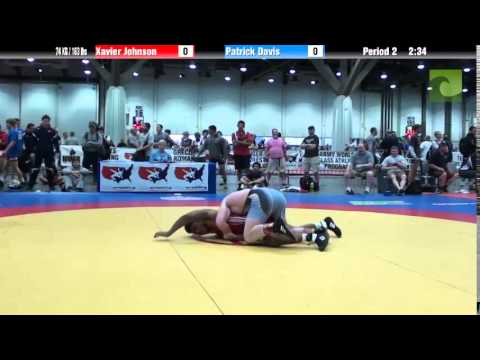 Men 74 KG / 163 lbs - Xavier Johnson vs. Patrick Davis
