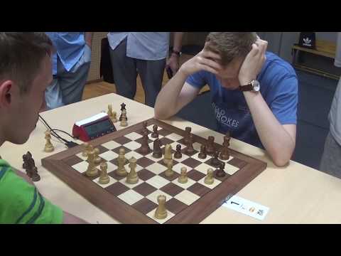 FM Arturs Bernotas - IM Pultinevicius Paulius, Caro-Kann defense, Blitz chess