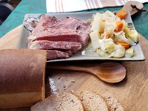 Corned Beef & Cabbage with Irish Soda Bread