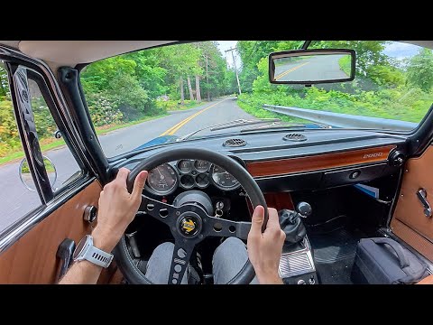 1972 Alfa Romeo GTV 2000 - First Drive Shakedown of the Lightweight Italian (POV Binaural Audio)