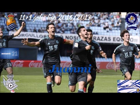 Juanmi Real Sociedad 2016/2017 11+1 goles LaLiga