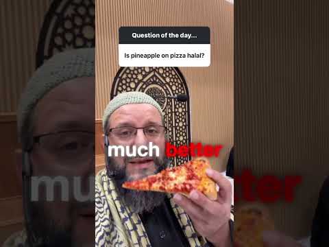 Halal Pizza Toppings: The Ultimate Guide  #pizza #pineapple #tandoorichicken #islam #shorts