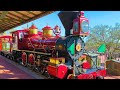 Walt Disney World Railroad Full Ride 2023 Magic Kingdom Orlando Florida