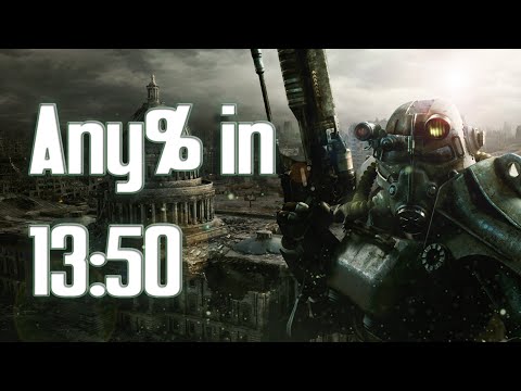 (World Record) Fallout 3: Any% Speedrun in 13:50