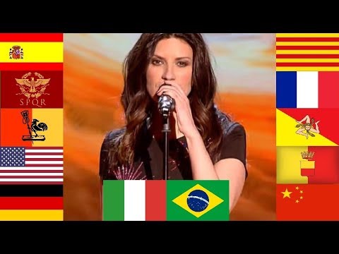 Laura Pausini Singing in 12 Languages