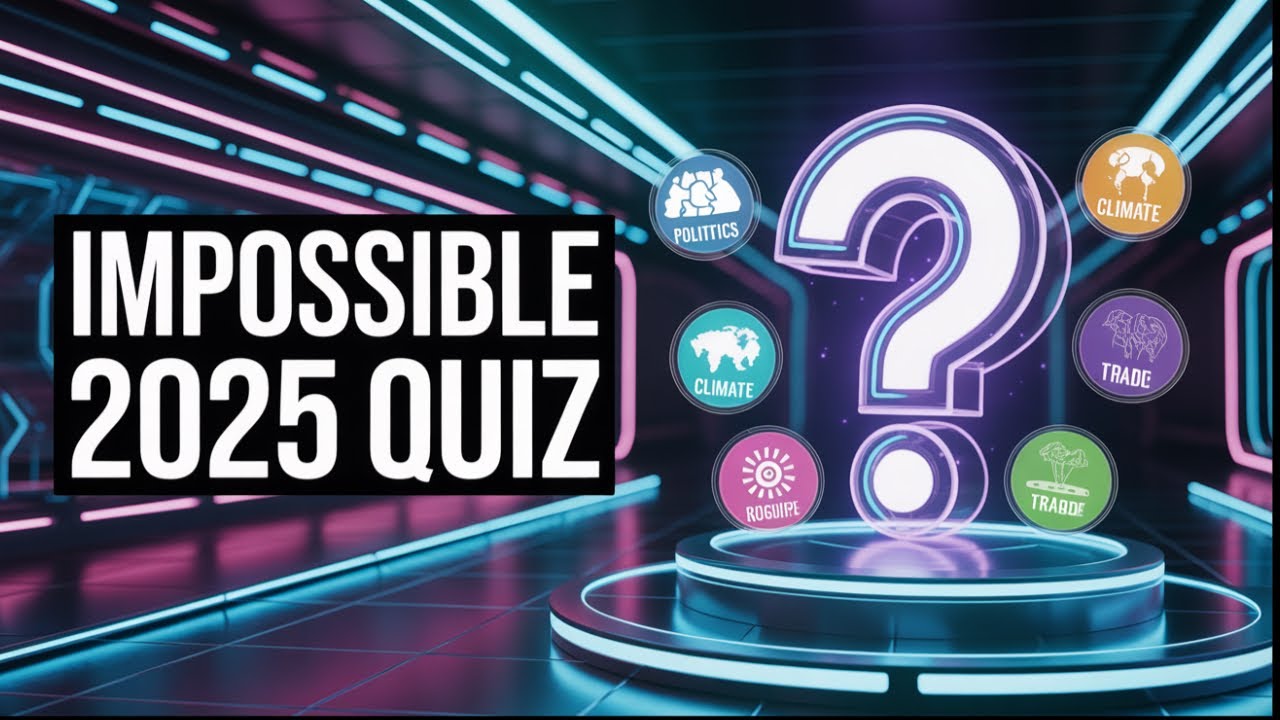 Thumbnail for This 2025 trivia challenge is impossible!
