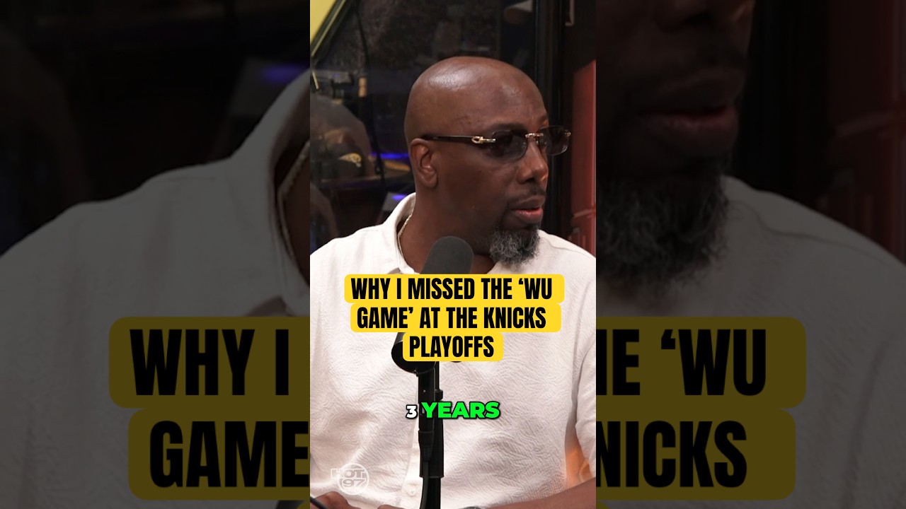 Why #inspectahdeck missed the ‘Wu Game’ at the Knicks Playoffs👀