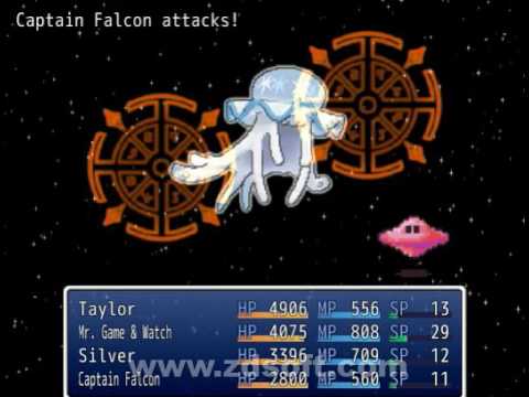 Space Invaders in Mario Galaxy