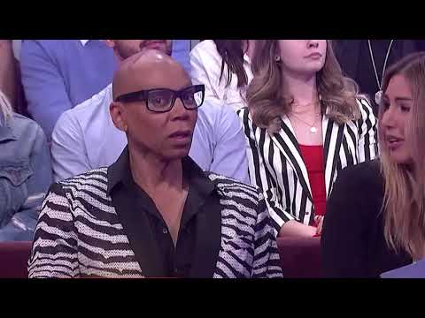 RuPaul and the H&M summer trends... the face says it all