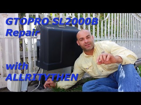 GTO-PROSL2000B gate motor REPAIR