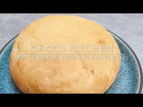 Plain Flour / All purpose flour Bread. No Strong Flour needed.