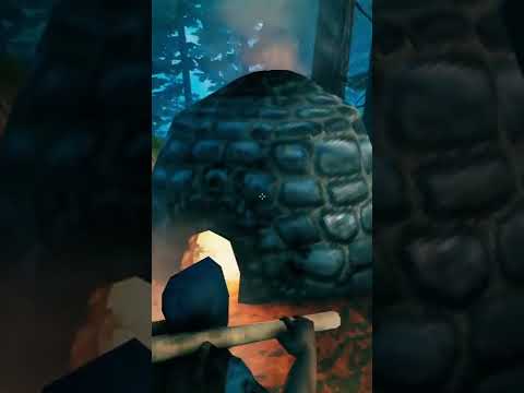 Can You Automate Smelting in #valheim? (Modded) #shorts