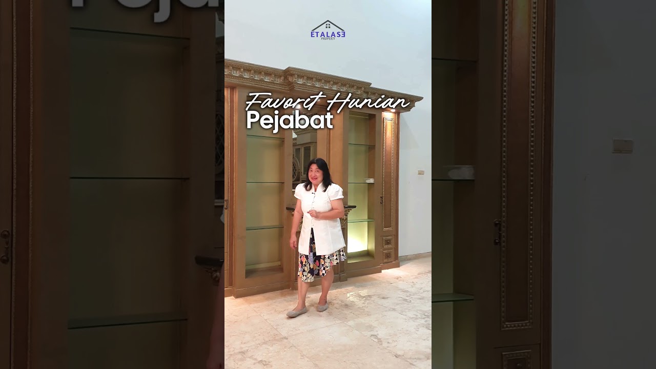 Luxury Home in Pondok Indah Ready to Occupy, Furnished Da Vinci, Rare, Renovated, Marble Floors With Master Bedroom on the Ground Floor