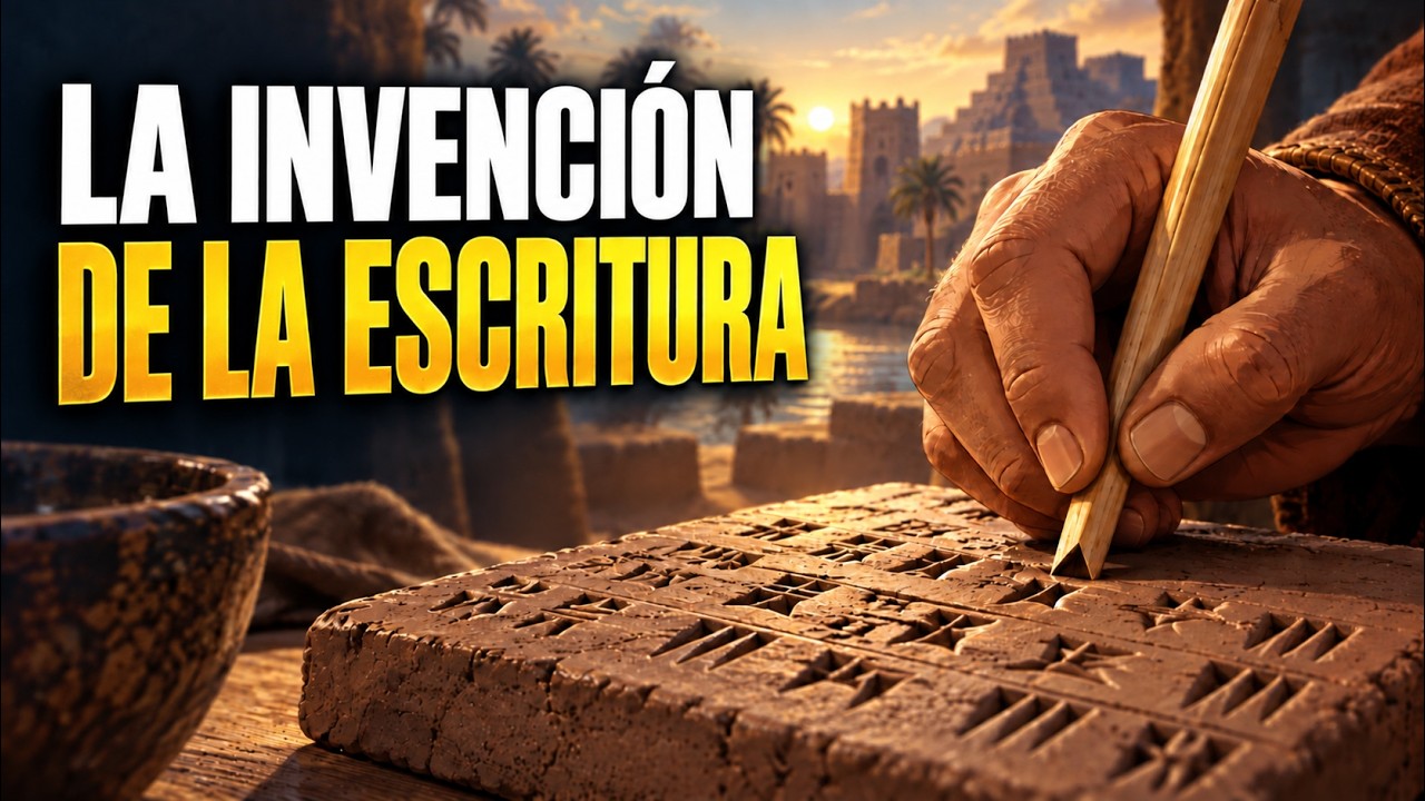 Cómo la humanidad aprendió a registrar sus palabras - El origen de la escritura