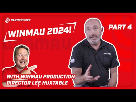 Dartshopper Media - WINMAU 2024 LAUNCH - Vertex "NO SCREWS Dart Stand" Lee Huxtabe  PART 4