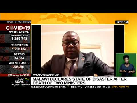 COVID-19 Pandemic | Malawi declares state of disaster after death of two ministers