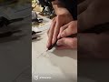 Vermont white marble stone engraving #asmrcarving #stonecarving #whitemarble #engraving #shorts
