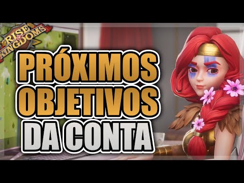 METAS IMPORTANTES PARA A CONTA DO 2218 + FORJA EQUIPAMENTOS LENDÁRIOS - RISE OF KINGDOMS