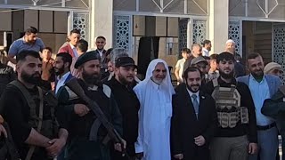مع أهلنا الكرام في مدينة عندان بريف حلب بعد صلاة العيد.💚
