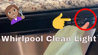 Whirlpool Dishwasher Clean Light Meaning / whirlpool dishwasher clean button