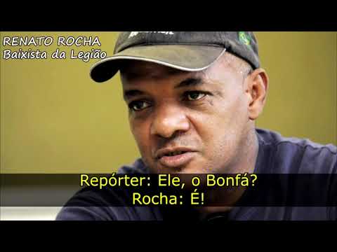 Renato Rocha desmascarando (Dado e Bonfá) da Legião Urbana