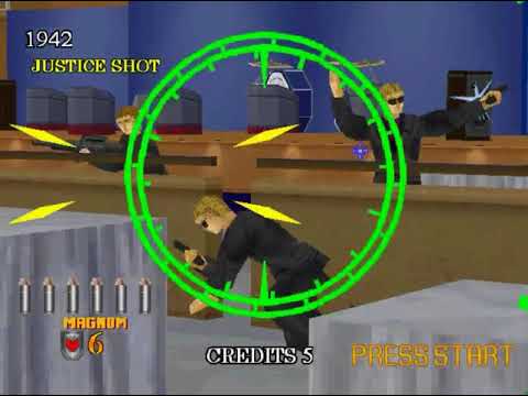 Virtua Cop 2 (버츄어캅 2) Game(게임) All File No Continue(노 컨티뉴) PlayThrough